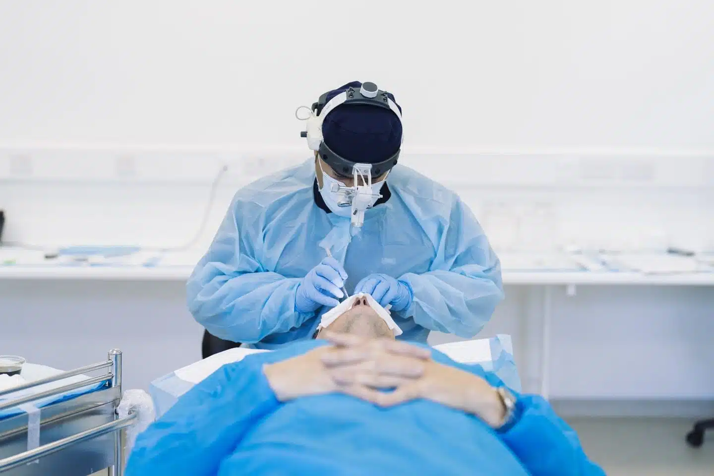 Hair transplant surgery process